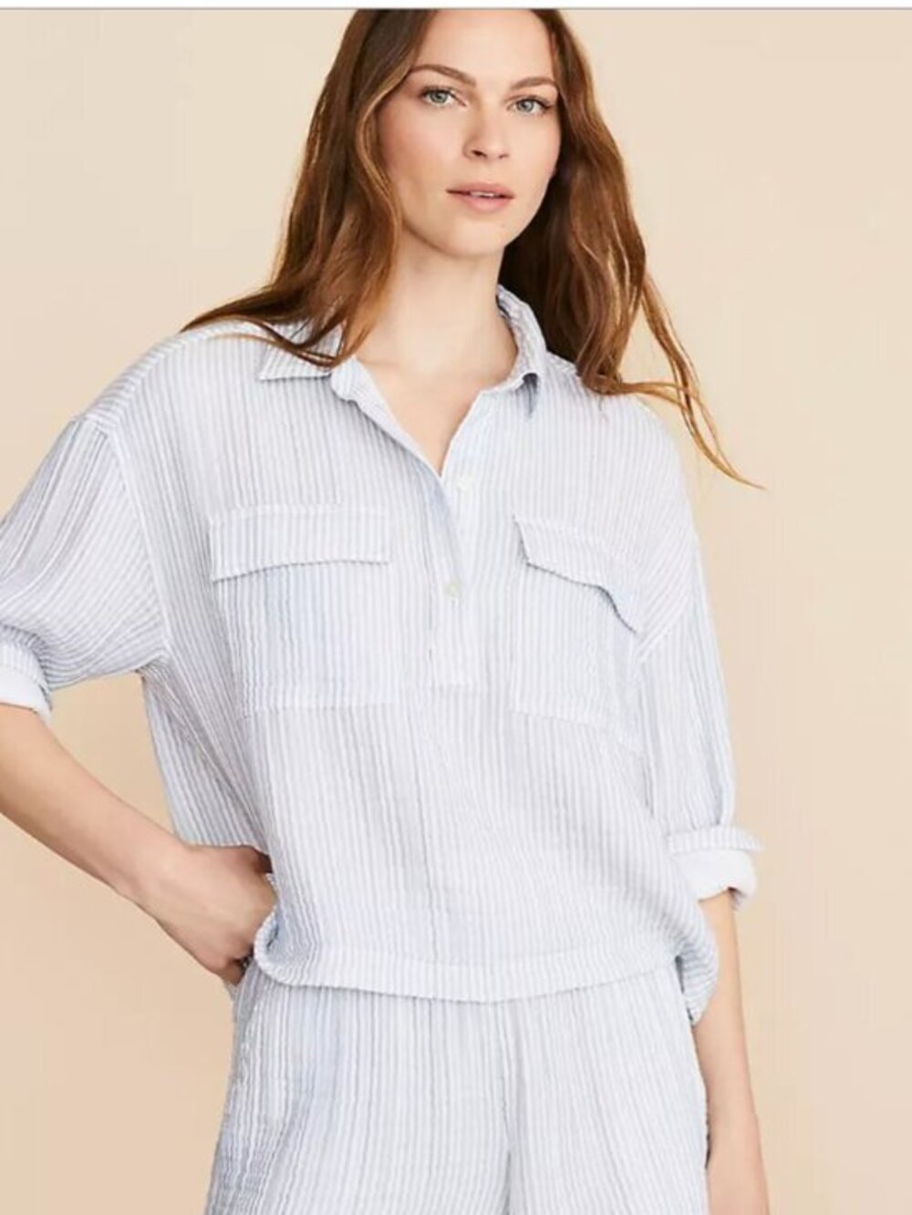 Lou & Grey Triple Cloth Popover size XS